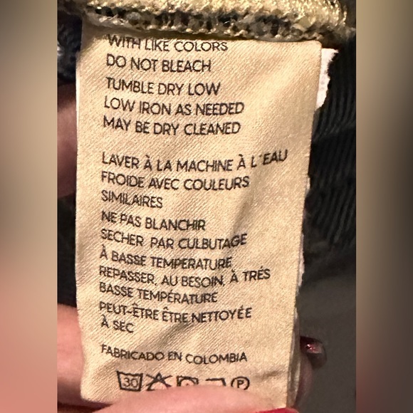 Pilcro distressed wide leg jeans by Anthropolie - Picture 5 of 5